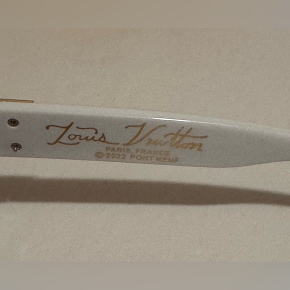 Louis Vuitton Virgil Abloh White 1.1 Millionaires Sunglasses RARE - Picture 5 of 13